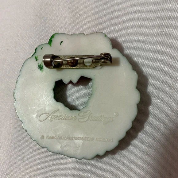 Christmas brooch wreath American Greetings - Picture 2 of 3